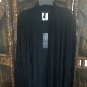 BCBG MAXAZRIA BLACK KIMONO - SIZE L - NEW